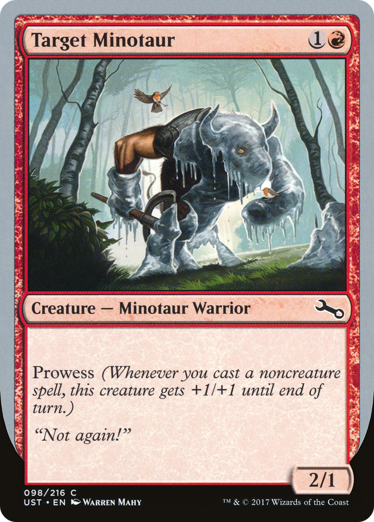 Target Minotaur (A) (UST-98A) [Unstable]