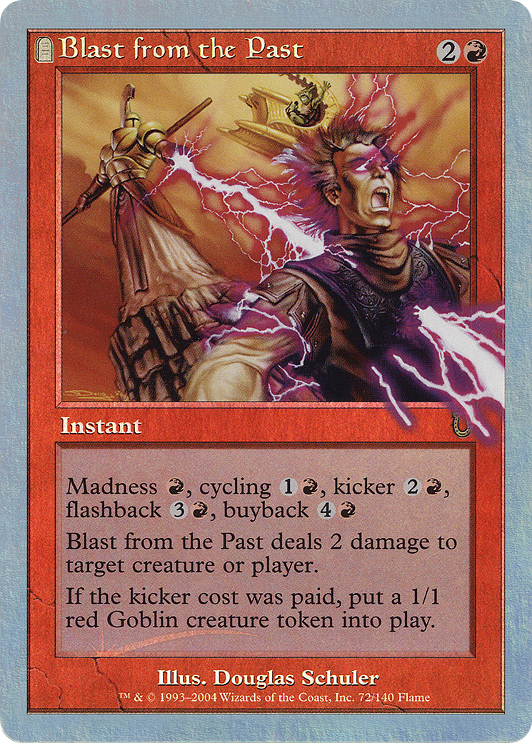 Blast from the Past (UNH-72★) [Unhinged] Foil