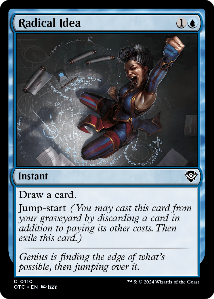 Radical Idea (OTC-110) [Outlaws of Thunder Junction Commander]