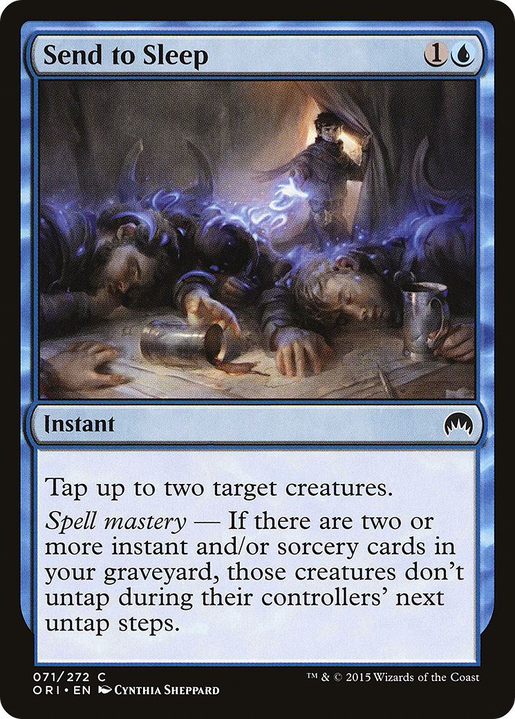 Send to Sleep (ORI-071) [Magic Origins] Foil