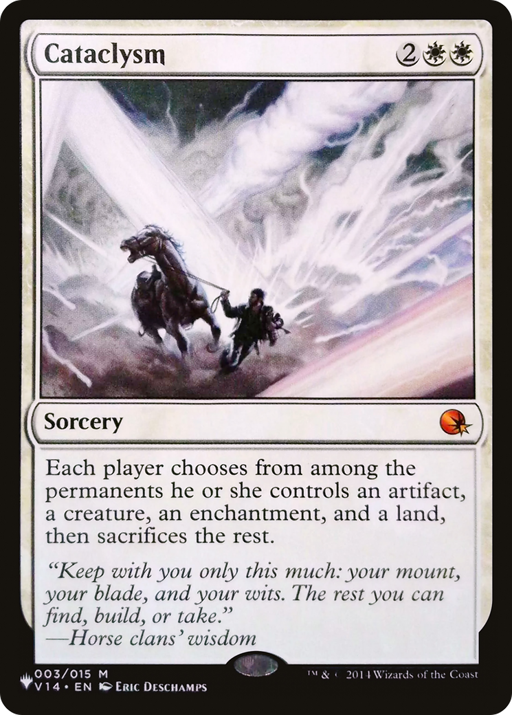 Cataclysm (LIST-V14-3) [The List]