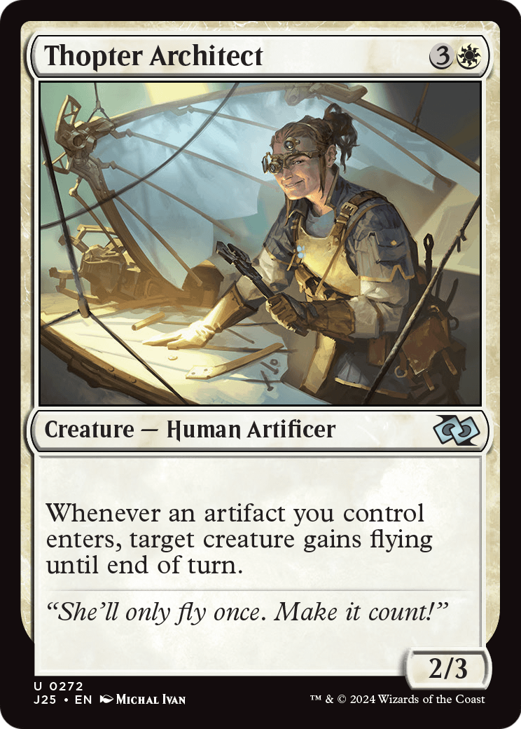 Thopter Architect (J25-272) [Foundations Jumpstart]