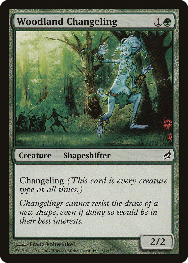Woodland Changeling (LRW-242) [Lorwyn] Foil