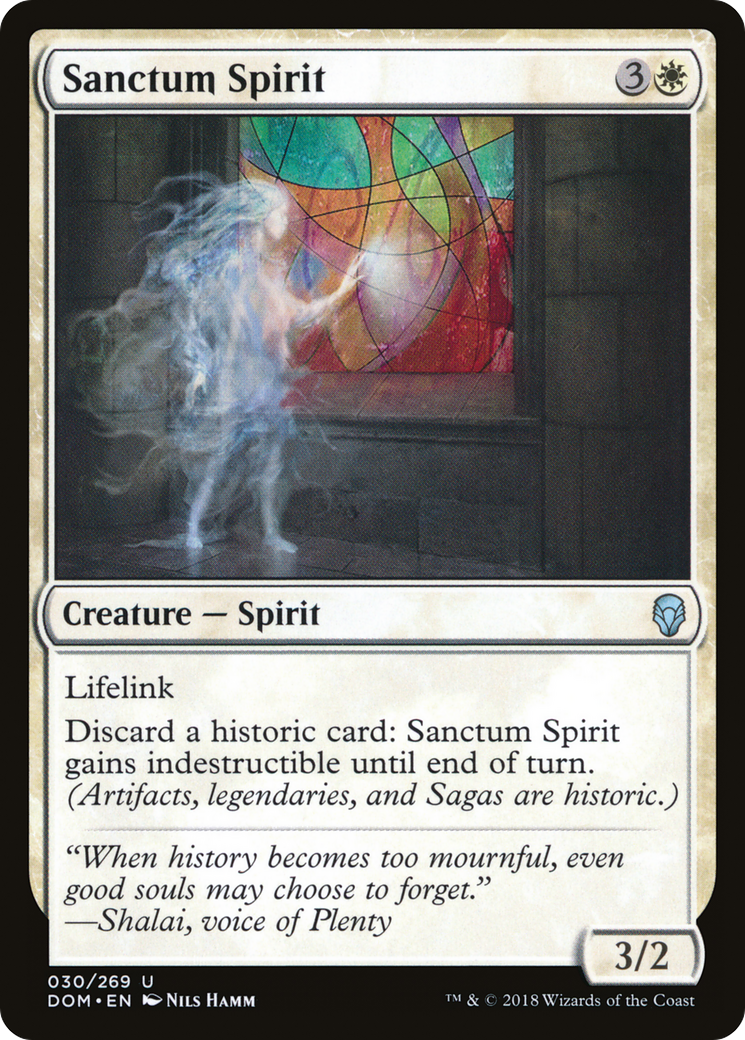 Sanctum Spirit (DOM-030) [Dominaria]