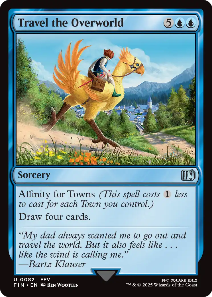 Travel the Overworld (FIN-082) [FINAL FANTASY] Foil