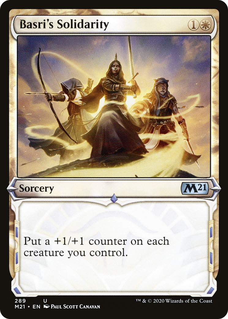 Basri's Solidarity (Showcase) (M21-289) [Core Set 2021]