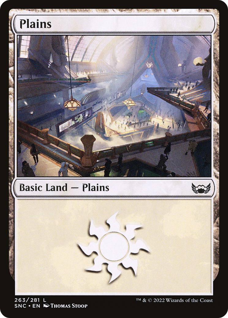 Plains (SNC-263) [Streets of New Capenna] Foil