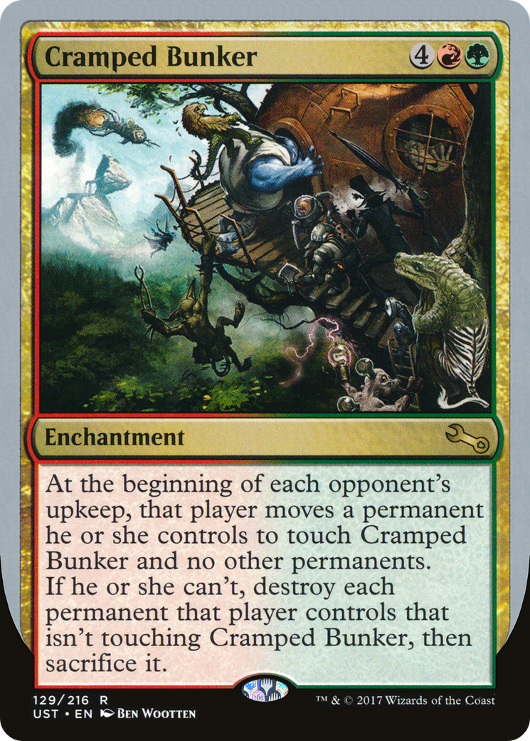 Cramped Bunker (UST-129) [Unstable] Foil