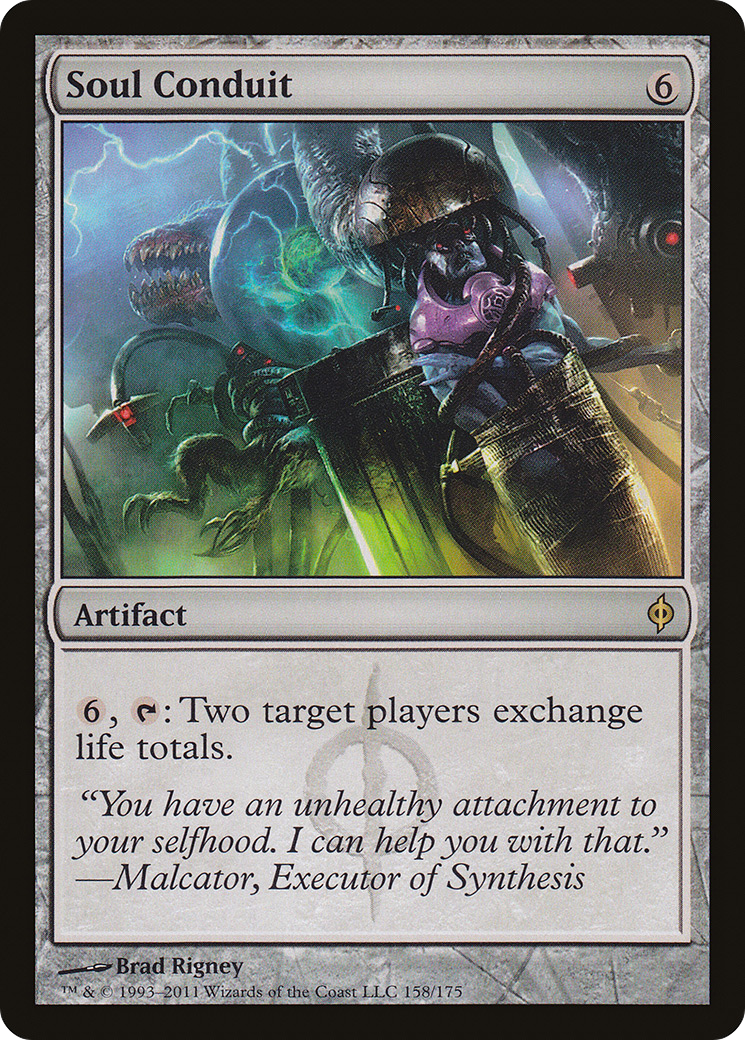 Soul Conduit (NPH-158) [New Phyrexia] Foil