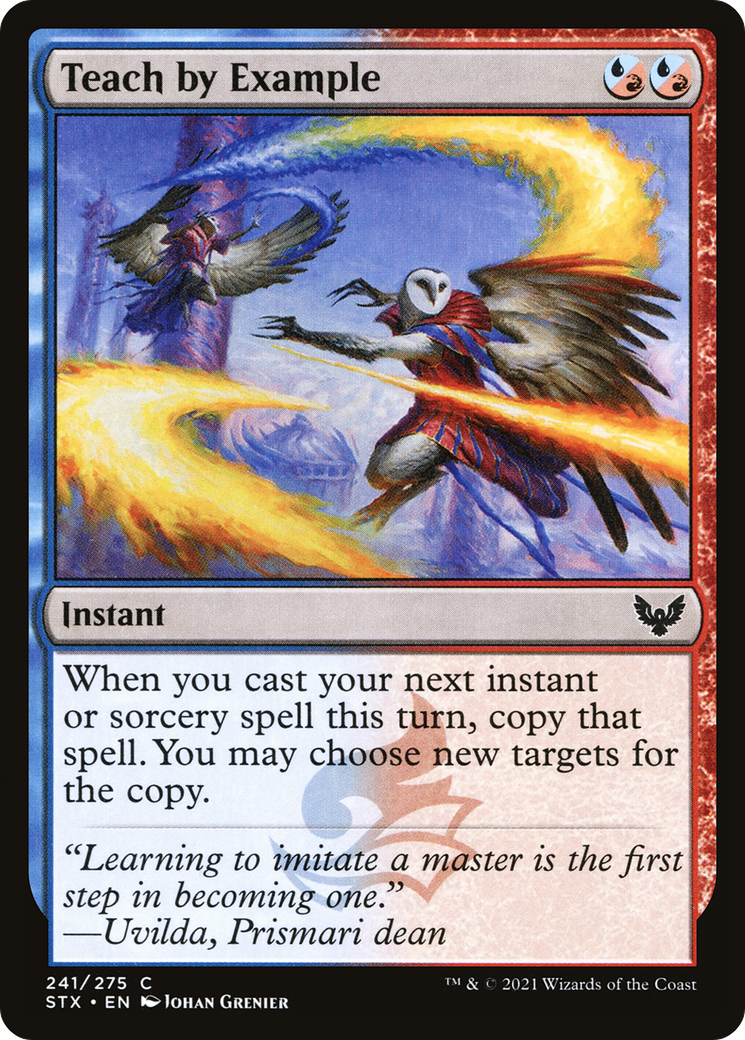 Teach by Example (STX-241) [Strixhaven: School of Mages]
