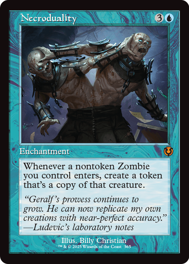 Necroduality (Retro Frame) (INR-365) [Innistrad Remastered]