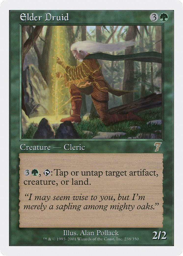 Elder Druid (7ED-238) [7th Edition]