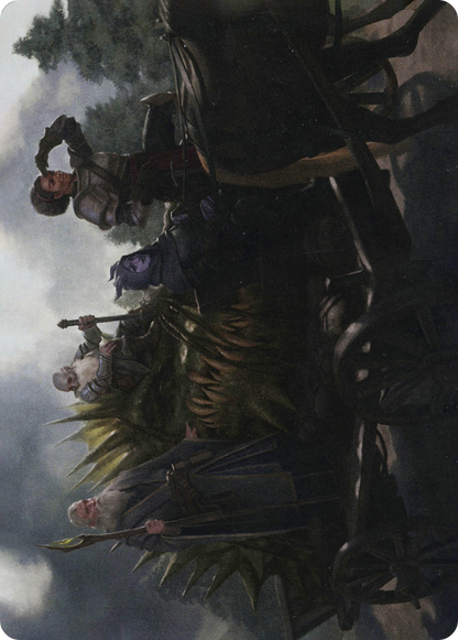 Grim Bounty // Grim Bounty (AAFR-072) (Borderless) [Adventures in the Forgotten Realms Art Series] Foil