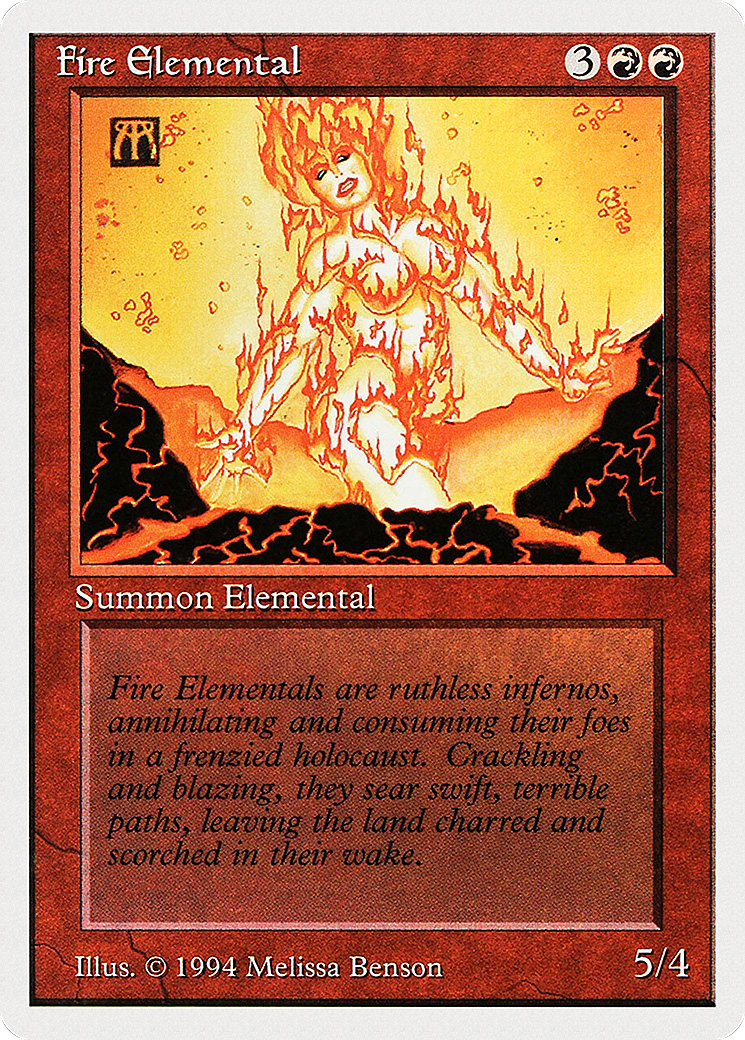 Fire Elemental (SUM-149) [Summer Magic / Edgar]