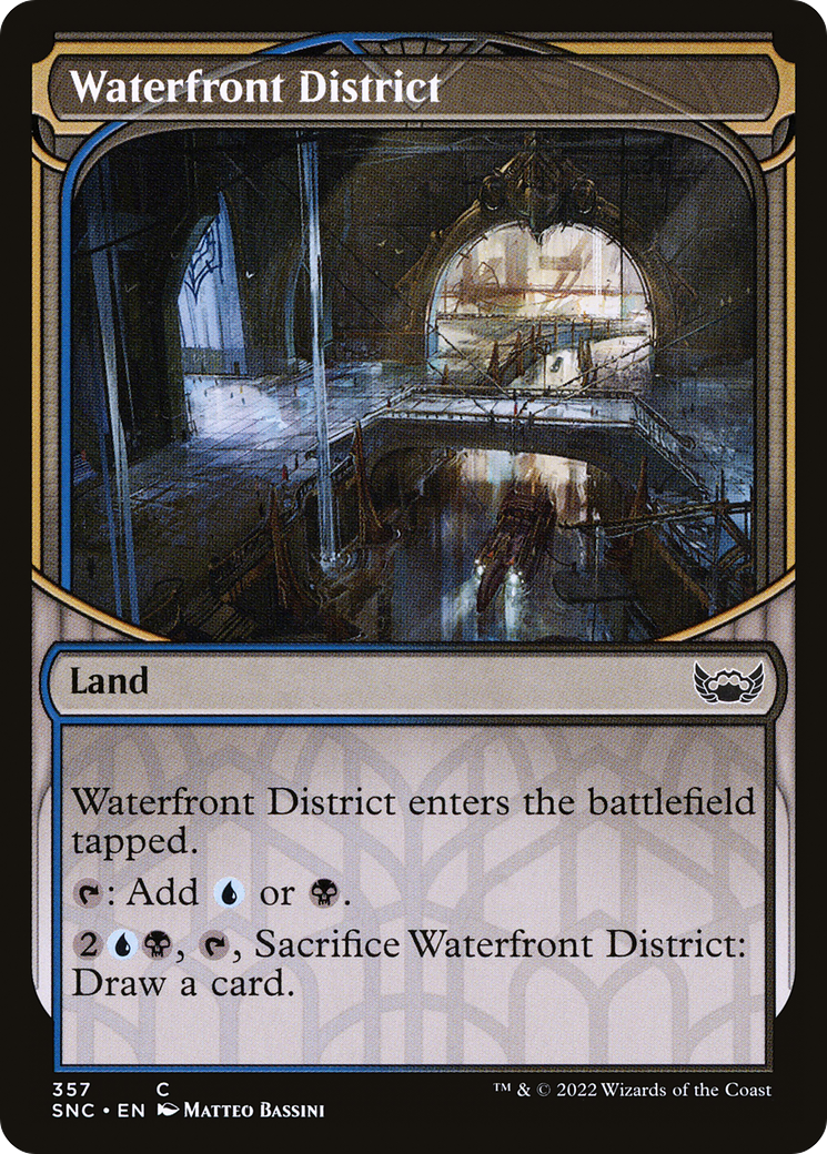 Waterfront District (Showcase) (SNC-357) [Streets of New Capenna]