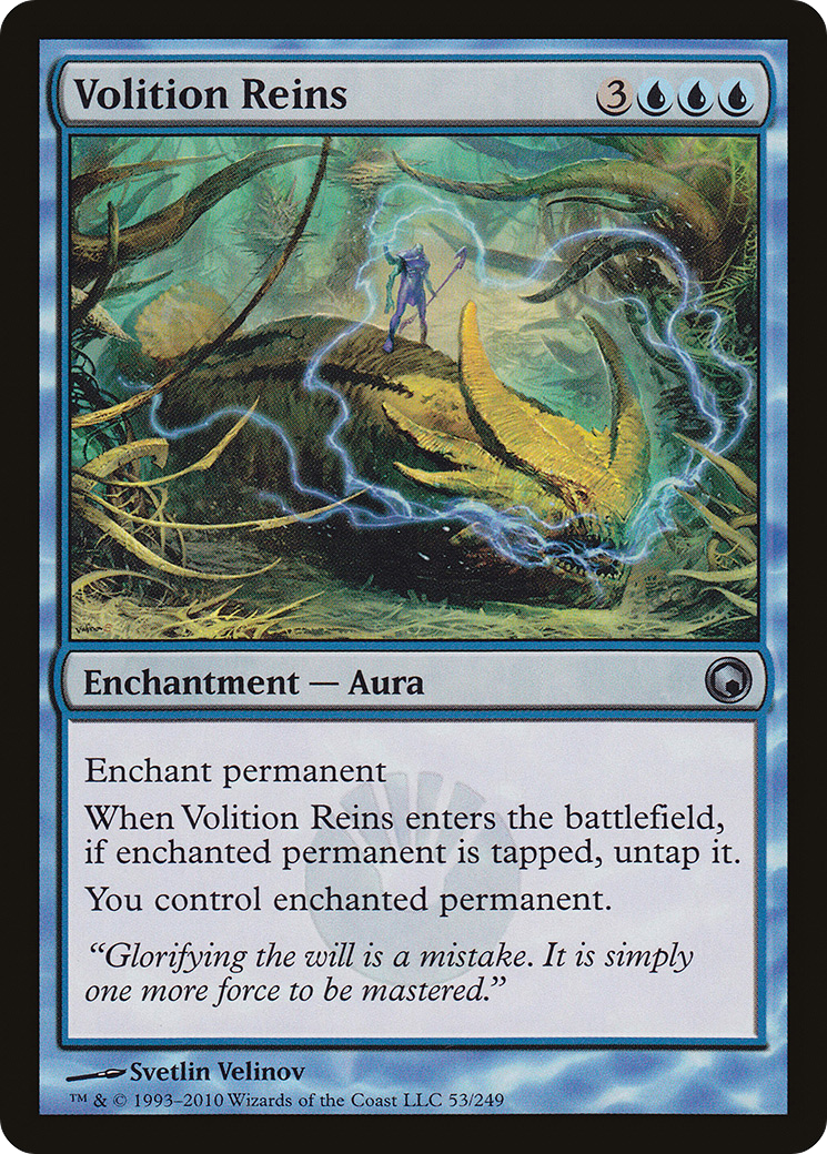Volition Reins (SOM-053) [Scars of Mirrodin] Foil