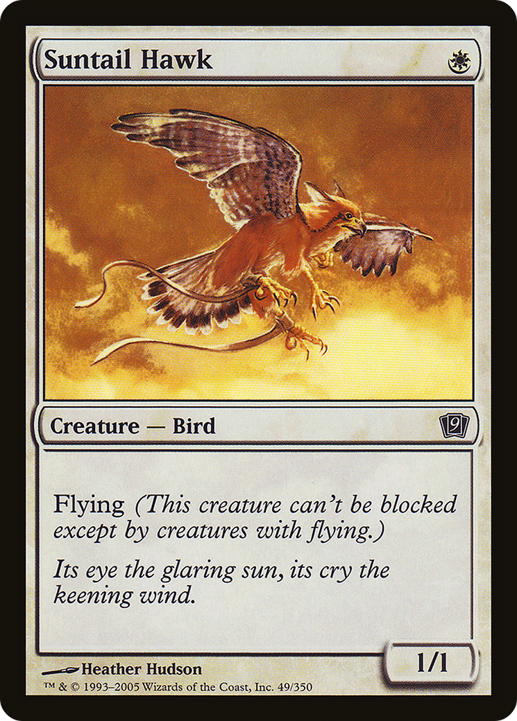 Suntail Hawk (9ED-049) [9th Edition] Foil