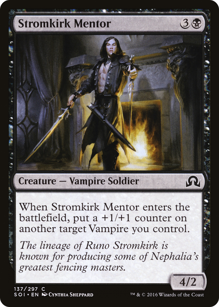 Stromkirk Mentor (SOI-137) [Shadows over Innistrad]