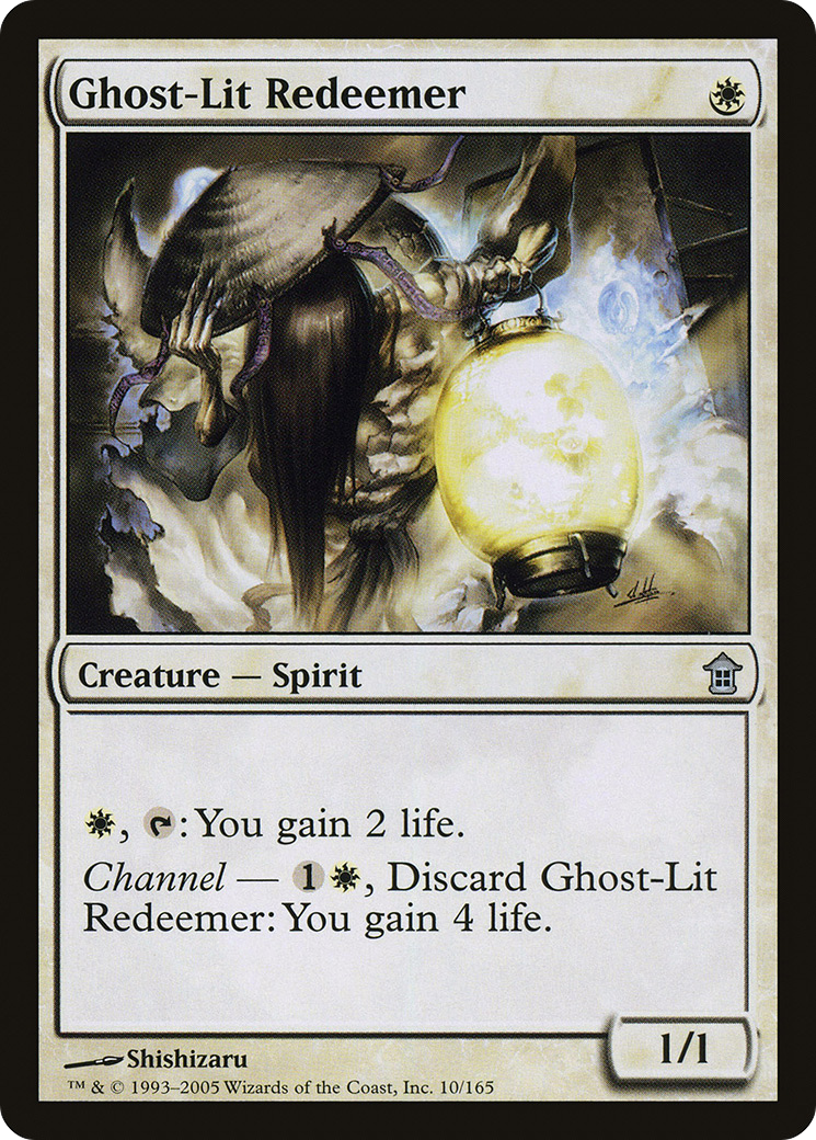 Ghost-Lit Redeemer (SOK-010) [Saviors of Kamigawa]