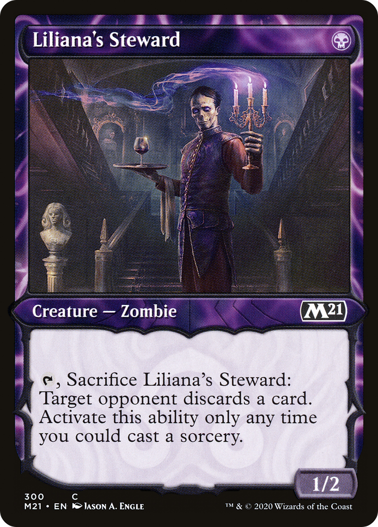 Liliana's Steward (Showcase) (M21-300) [Core Set 2021]