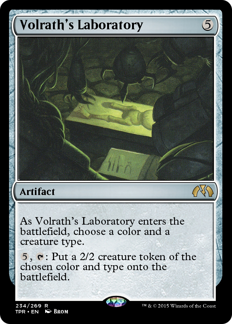 Volrath's Laboratory (TPR-234) [Tempest Remastered] Foil