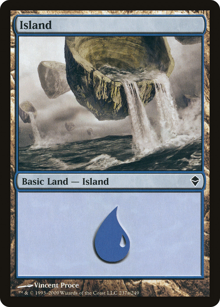 Island (ZEN-237A) [Zendikar]