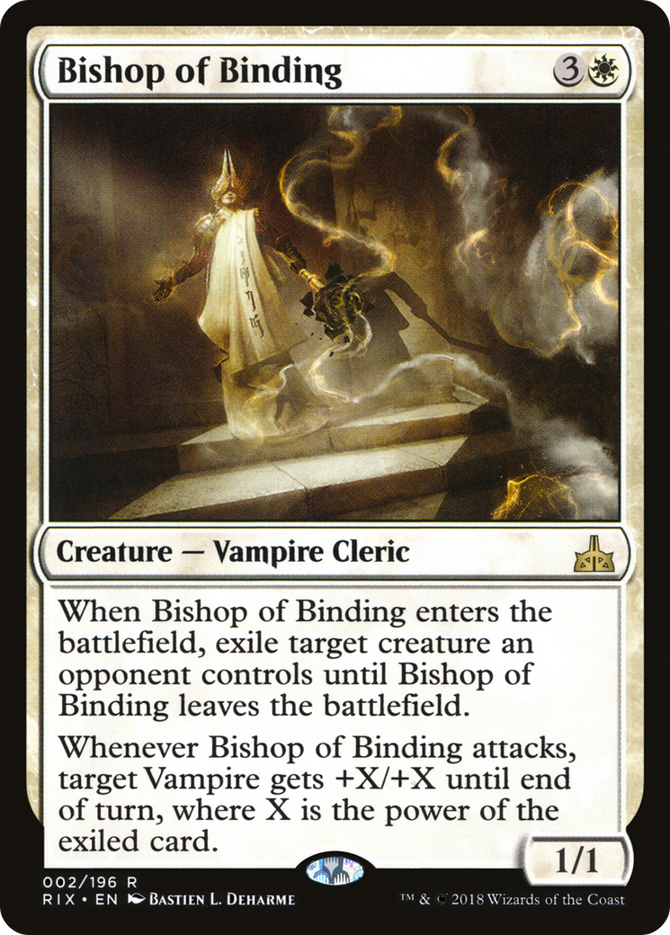 Bishop of Binding (RIX-002) [Rivals of Ixalan]