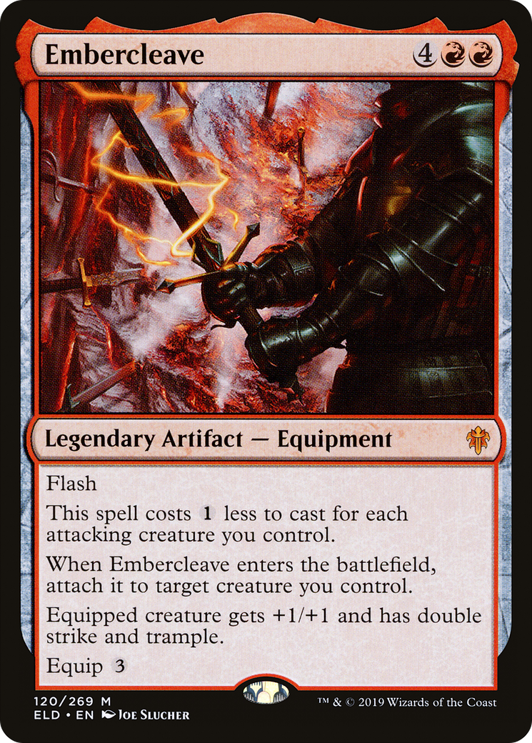 Embercleave (ELD-120) [Throne of Eldraine] Foil