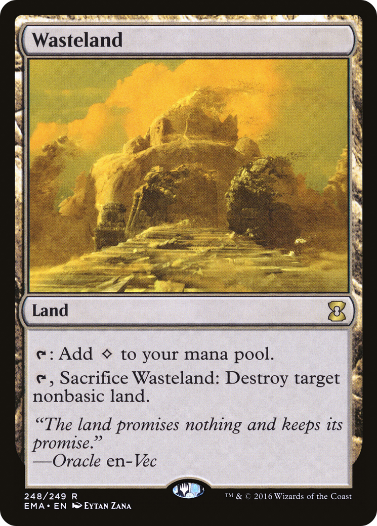 Wasteland (EMA-248) [Eternal Masters] Foil