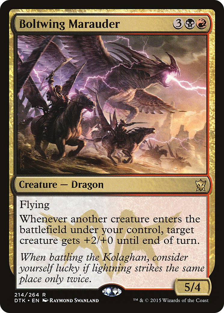Boltwing Marauder (DTK-214) [Dragons of Tarkir]