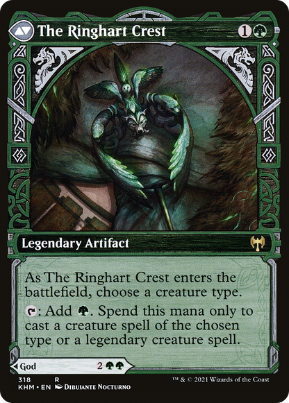 Kolvori, God of Kinship (Showcase) (KHM-318) [Kaldheim] Foil