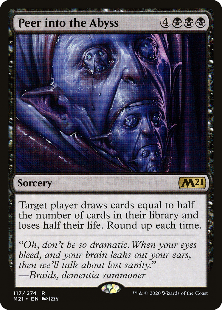 Peer into the Abyss (M21-117) [Core Set 2021]