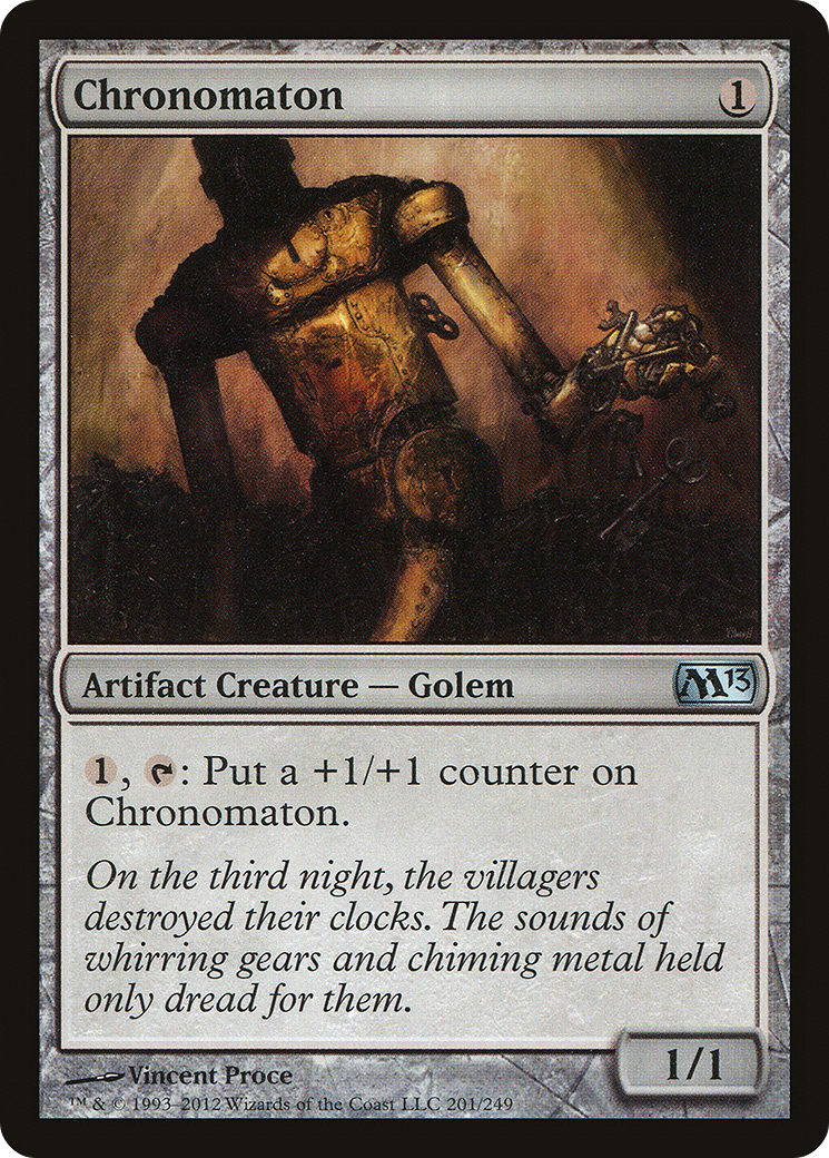 Chronomaton (M13-201) [Magic 2013] Foil