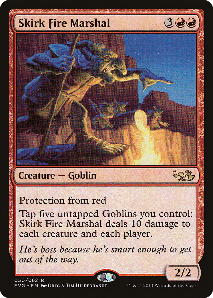 Skirk Fire Marshal [Duel Decks Anthology: Elves vs. Goblins]