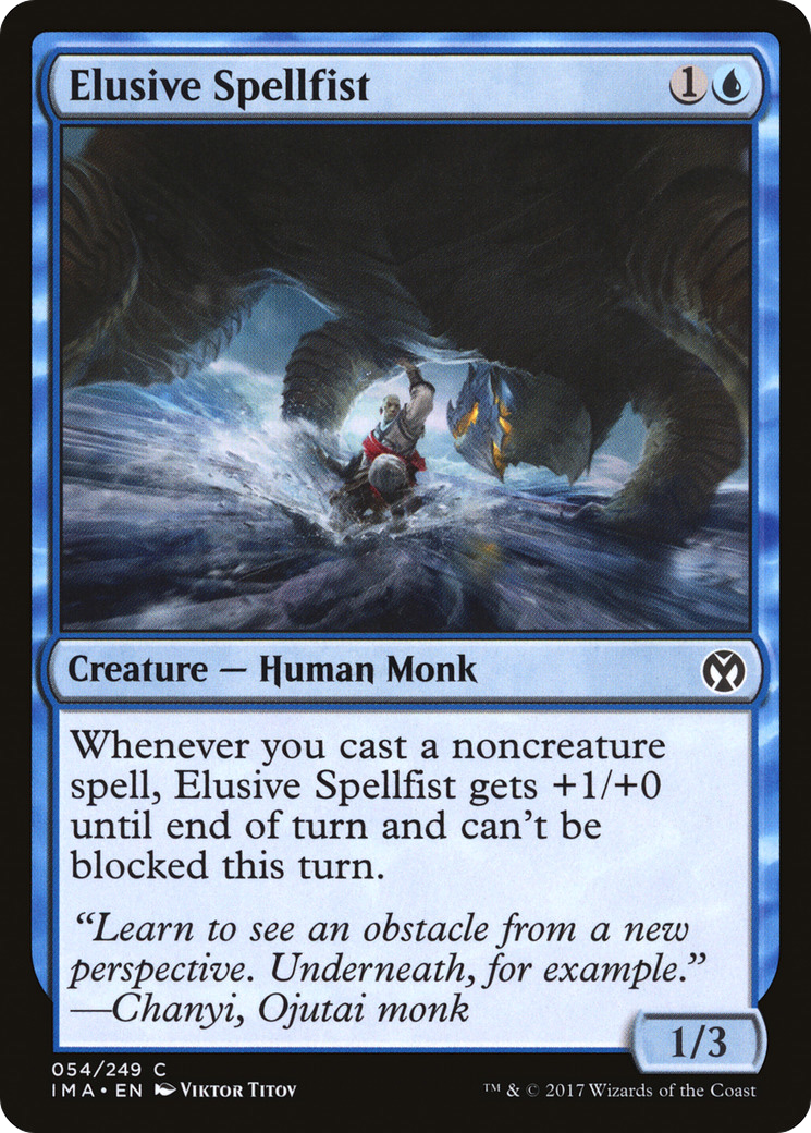 Elusive Spellfist (IMA-054) [Iconic Masters]