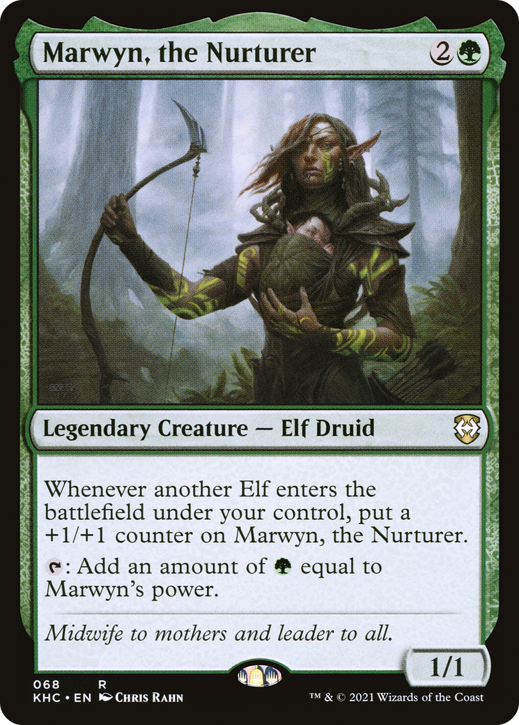 Marwyn, the Nurturer (KHC-068) [Kaldheim Commander]