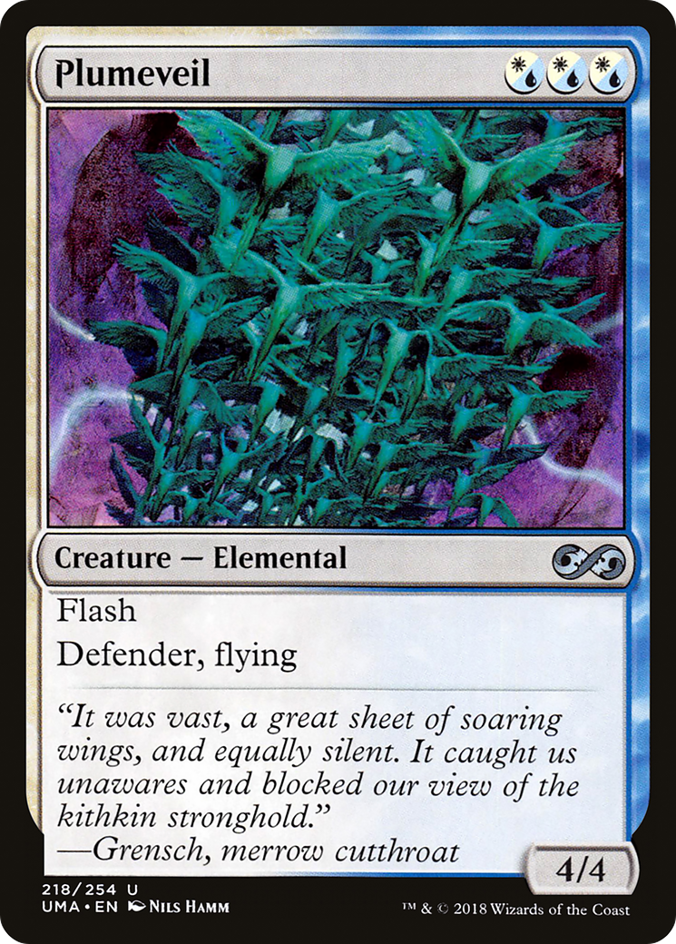 Plumeveil (UMA-218) [Ultimate Masters] Foil