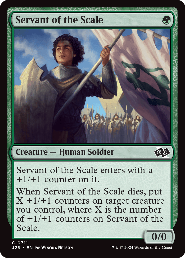 Servant of the Scale (J25-711) [Foundations Jumpstart]