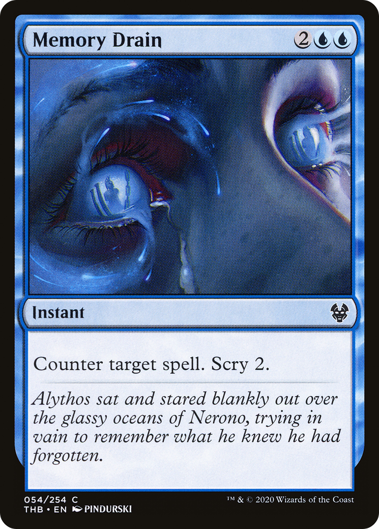 Memory Drain (THB-054) [Theros Beyond Death] Foil