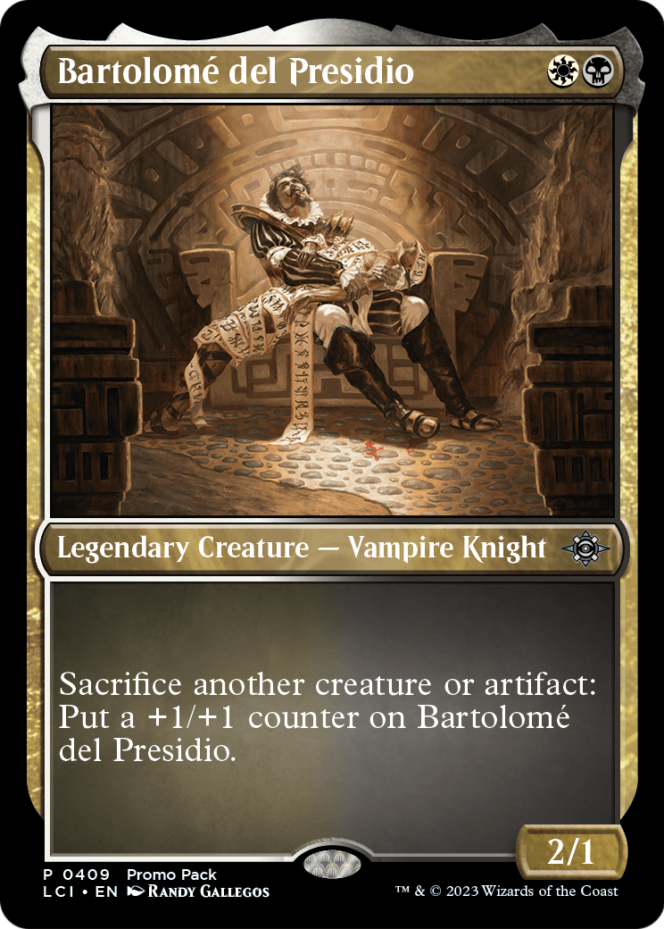Bartolome del Presidio (PPLCI-409) [Promo Pack: The Lost Caverns of Ixalan] Foil