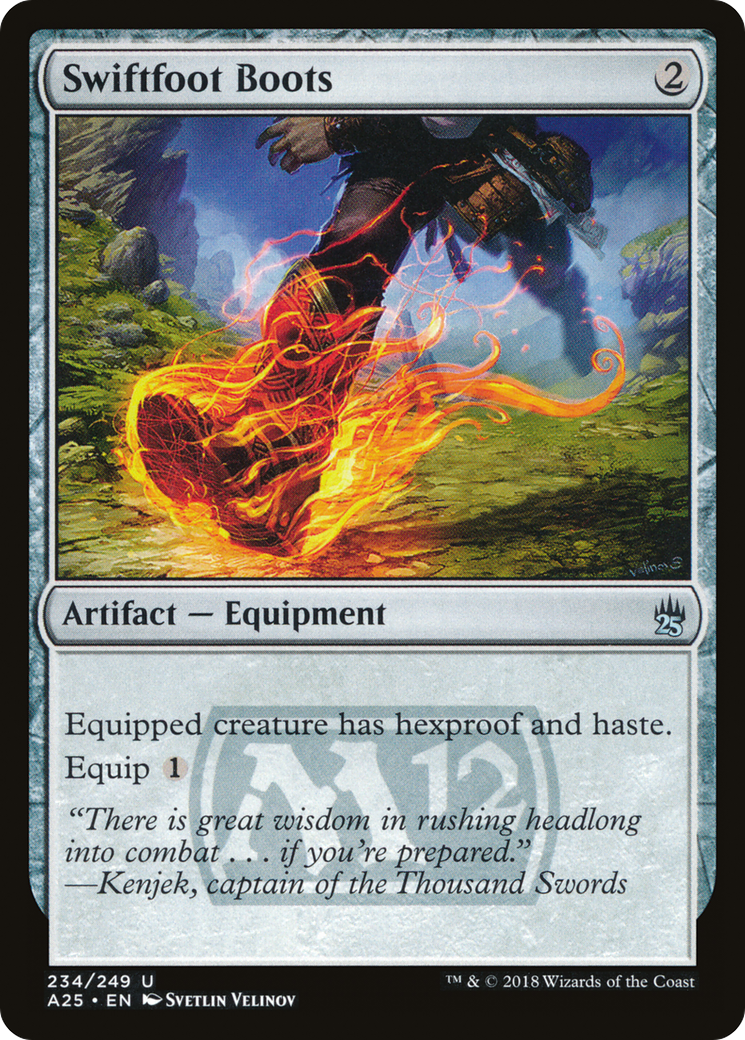 Swiftfoot Boots (A25-234) [Masters 25] Foil