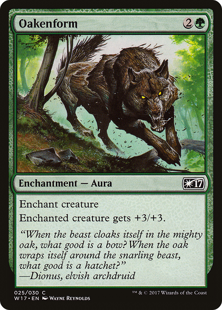 Oakenform (W17-025) [Welcome Deck 2017]
