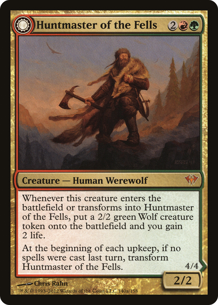 Huntmaster of the Fells (DKA-140) [Dark Ascension] Foil