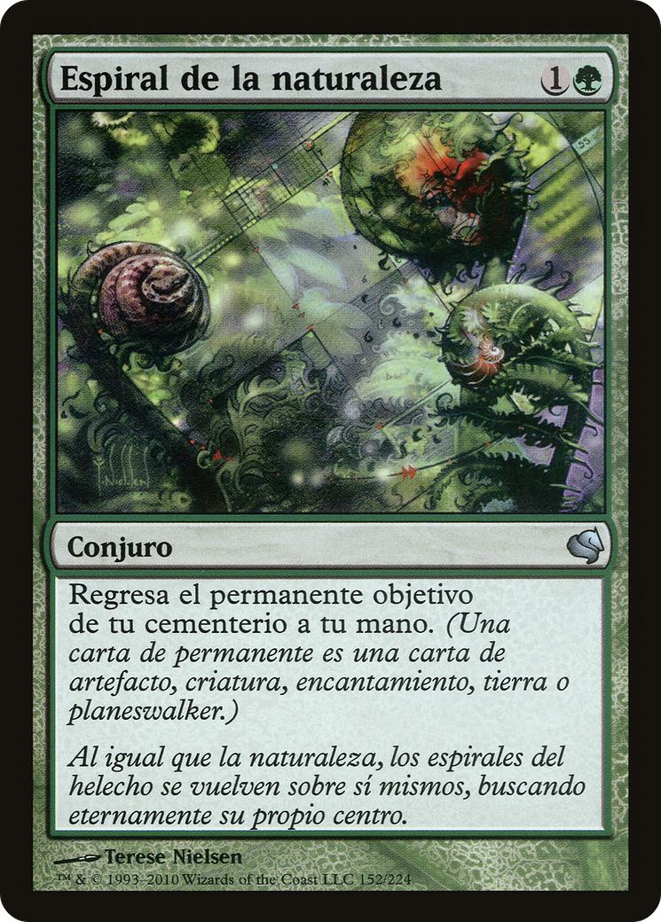 Nature's Spiral (Spanish) - "Espiral de la naturaleza" (PS11-152) [Salvat 2011]