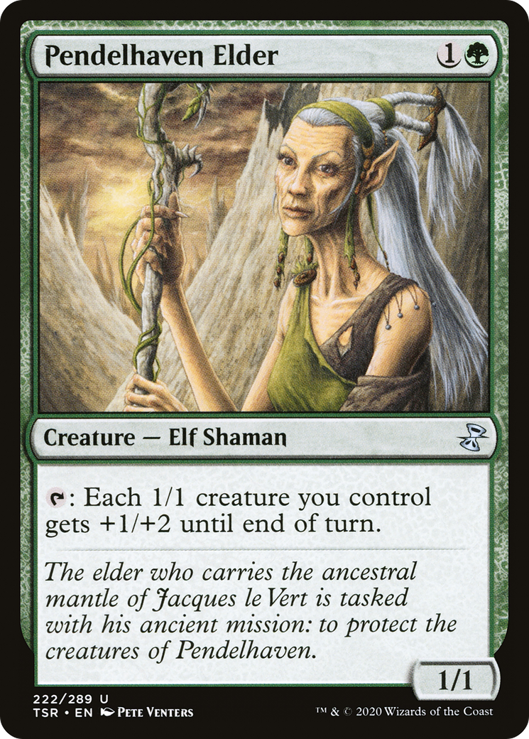 Pendelhaven Elder (TSR-222) [Time Spiral Remastered] Foil