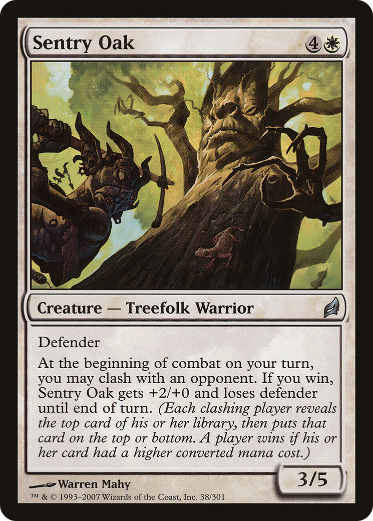 Sentry Oak (LRW-038) [Lorwyn]