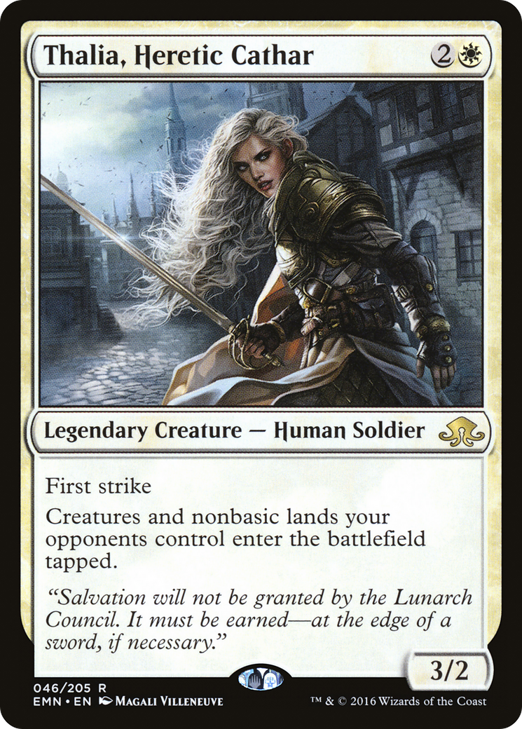 Thalia, Heretic Cathar (EMN-046) [Eldritch Moon]