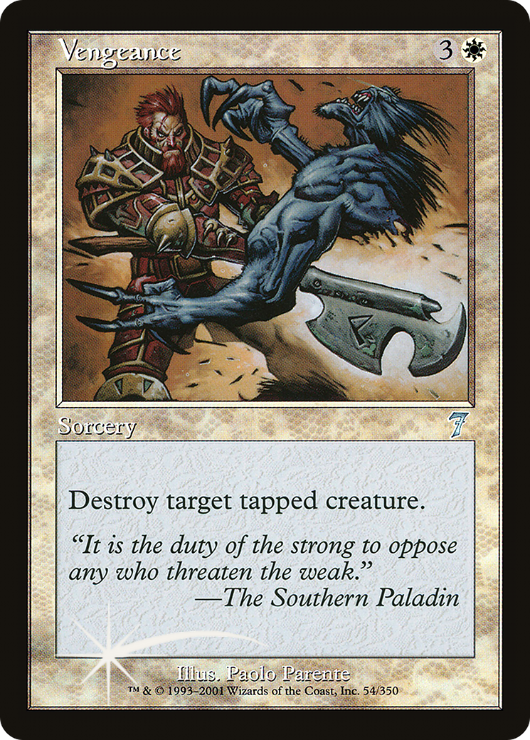 Vengeance (7ED-54★) [7th Edition] Foil