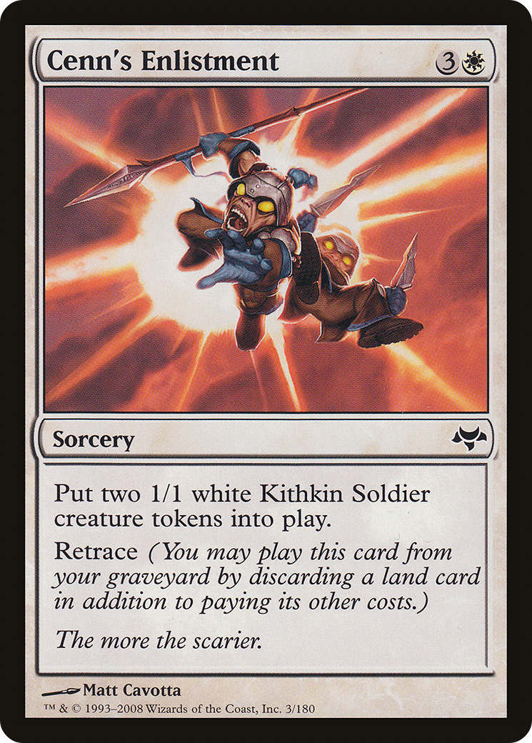 Cenn's Enlistment (EVE-003) [Eventide] Foil