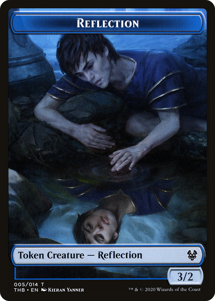 Reflection Token (THB-005) [Theros Beyond Death Tokens]